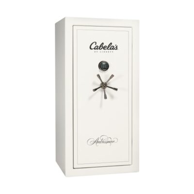 Cabela's Ambassador E-Lock 24-Gun Safe - White Gloss