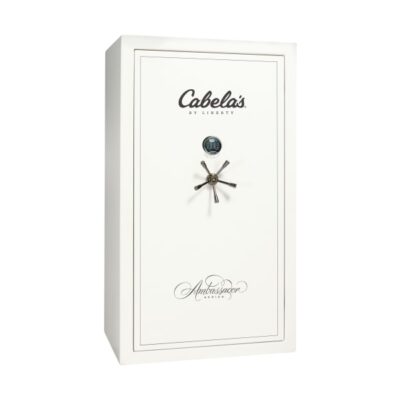 Cabela's Ambassador E-Lock 50-Gun Safe - White Gloss
