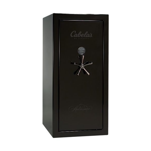 Cabela's Ambassador 29-Gun E-Lock Firearm Safe by Liberty - Black Gloss