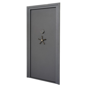 SnapSafe Premium Vault Door 36" x 81" Dark Grey
